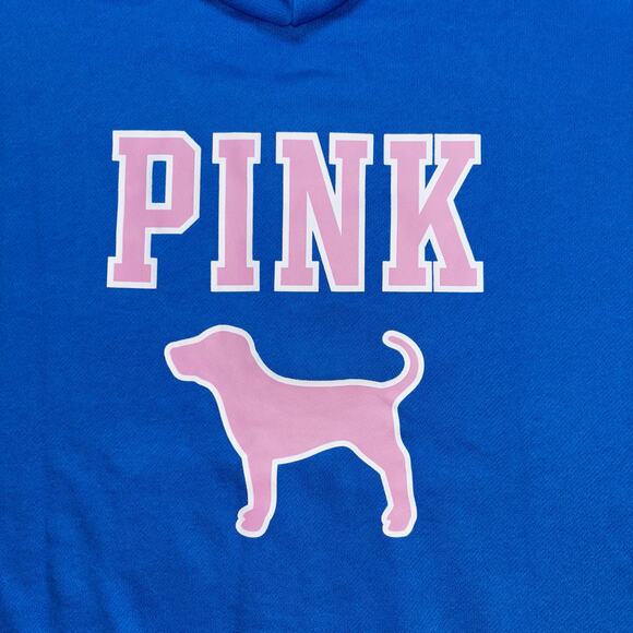 Victoria’s Secret PINK Limited Edition Blue Charge Throwback Logo Full Zip - MD - Picture 4 of 7